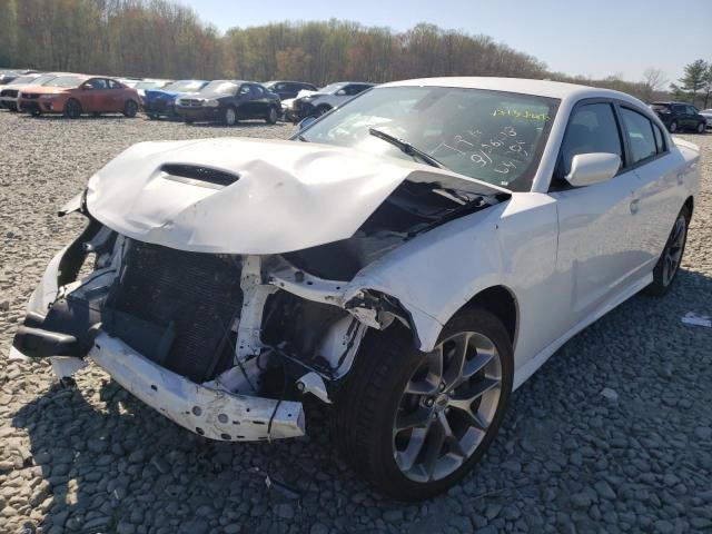 DODGE CHARGER GT 2022 with VIN 2C3CDXHG2NH169889 - Photo from auction