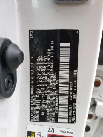 Photo 14 from auction – 2013 TOYOTA VENZA LE with VIN 4T3ZK3BB3DU059398