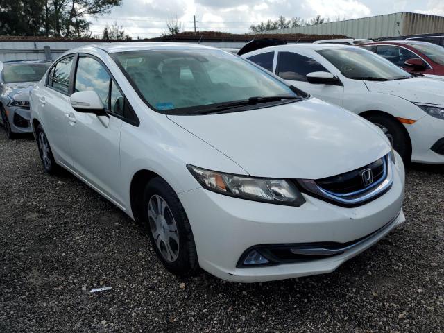 Photo 4 from auction – 2013 HONDA CIVIC HYBR with VIN 19XFB4F3XDE002851