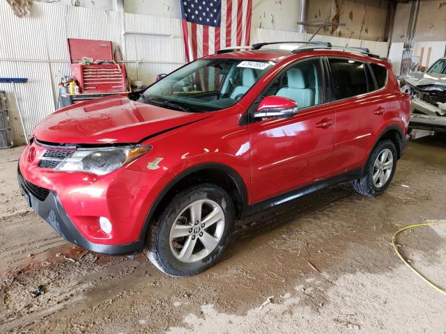 TOYOTA RAV4 XLE 2015 with VIN 2T3RFREV3FW378171 - Photo from auction
