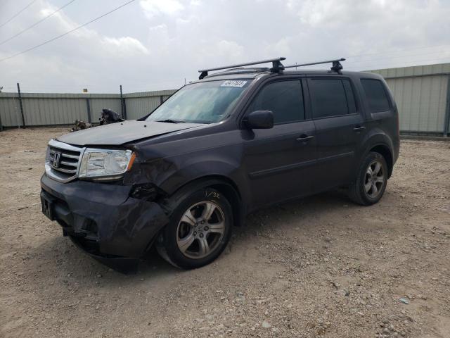 HONDA PILOT EXL 2012 with VIN 5FNYF3H5XCB043110 - Photo from auction