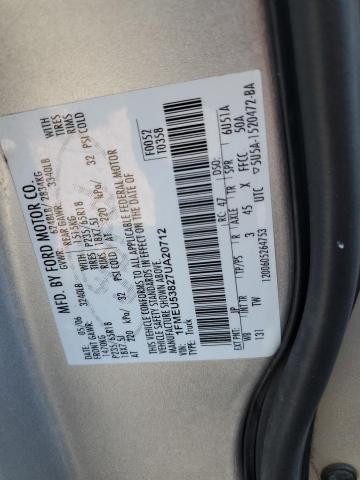 Photo 14 from auction – 2007 FORD EXPLORER S with VIN 1FMEU53827UA20712