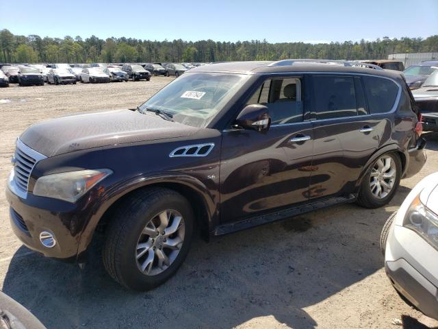 INFINITI QX80 2014 with VIN JN8AZ2NFXE9553149 - Photo from auction