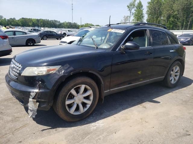 INFINITI FX35 2004 with VIN JNRAS08W44X225929 - Photo from auction