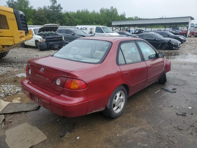 Photo 3 from auction – 2001 TOYOTA COROLLA CE with VIN 1NXBR12E01Z453599
