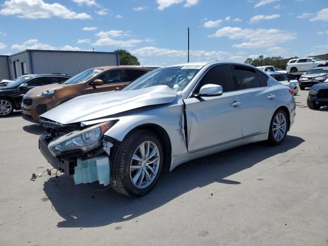 INFINITI Q50 BASE 2015 with VIN JN1BV7AP8FM334215 - Photo from auction