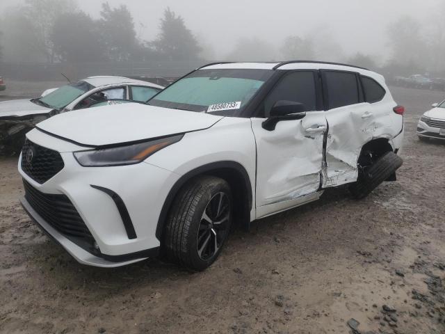 TOYOTA HIGHLANDER 2022 with VIN 5TDLZRBH5NS250414 - Photo from auction