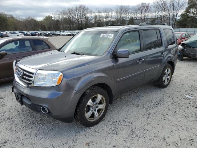 HONDA PILOT EXL 2015 with VIN 5FNYF4H50FB033938 - Photo from auction