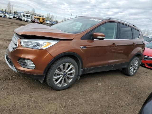 Photo 1 from auction – 2017 FORD ESCAPE TIT with VIN 1FMCU9J97HUA16814
