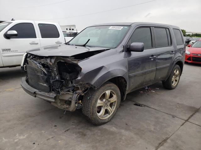 HONDA PILOT EXL 2014 with VIN 5FNYF3H55EB004444 - Photo from auction
