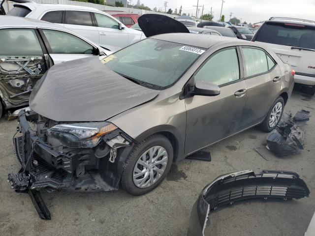 TOYOTA COROLLA L 2017 with VIN 2T1BURHE0HC760108 - Photo from auction