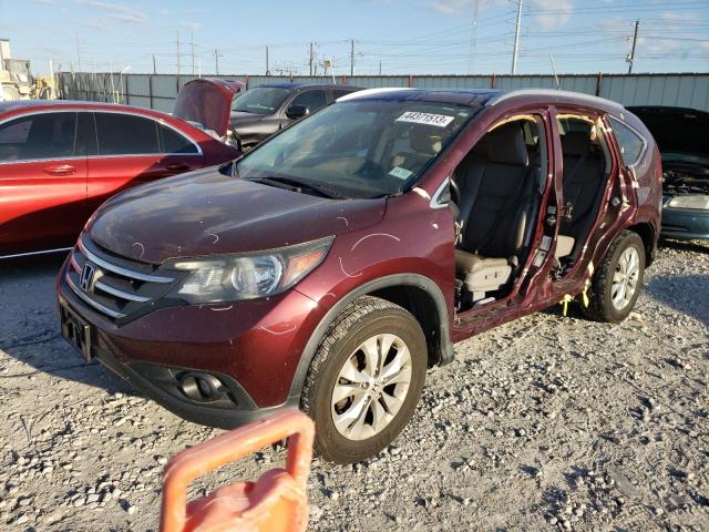HONDA CR-V EXL 2014 with VIN 5J6RM4H79EL090138 - Photo from auction