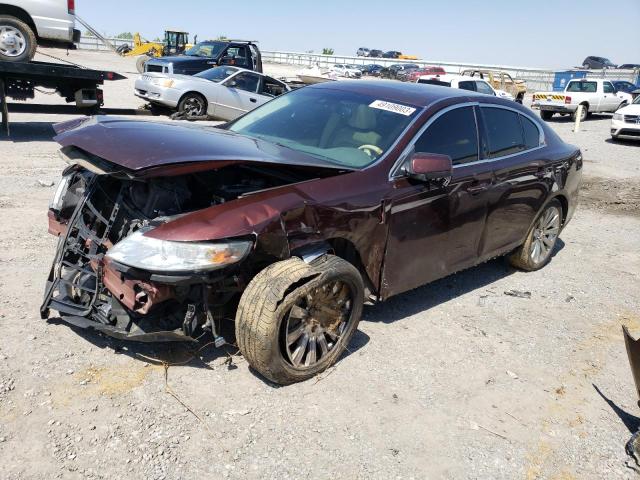 LINCOLN MKS 2010 with VIN 1LNHL9ER1AG614873 - Photo from auction