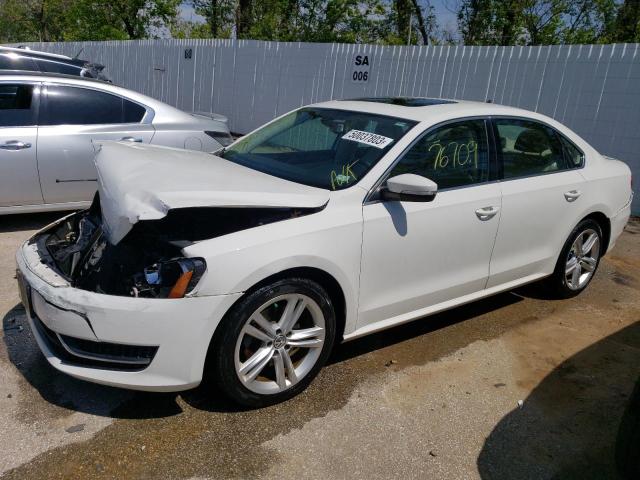 VOLKSWAGEN PASSAT SE 2014 with VIN 1VWBN7A33EC059283 - Photo from auction