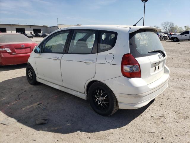 Photo 2 from auction – 2007 HONDA FIT S with VIN JHMGD38697S030169