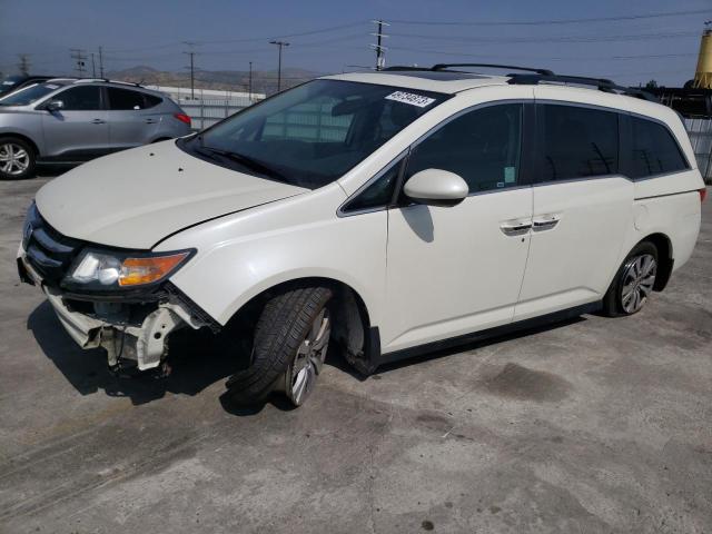 HONDA ODYSSEY EX 2015 with VIN 5FNRL5H61FB111168 - Photo from auction