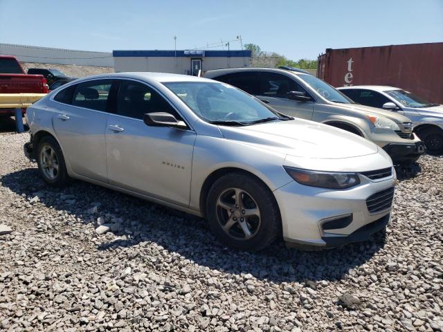 CHEVROLET MALIBU LS 2018 with VIN 1G1ZB5ST6JF186589 - Photo from auction