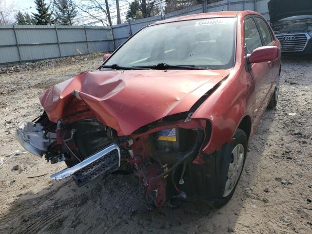 TOYOTA COROLLA CE 2008 with VIN 2T1BR32EX8C932944 - Photo from auction