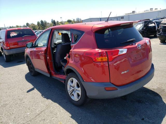Photo 2 from auction – 2014 TOYOTA RAV4 LE with VIN JTMZFREV3EJ019139
