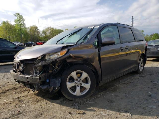 TOYOTA SIENNA LE 2012 with VIN 5TDKK3DC7CS224344 - Photo from auction