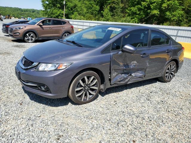 HONDA CIVIC EXL 2014 with VIN 2HGFB2F97EH514020 - Photo from auction