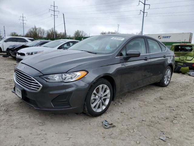FORD FUSION SE 2020 with VIN 3FA6P0LU2LR206919 - Photo from auction
