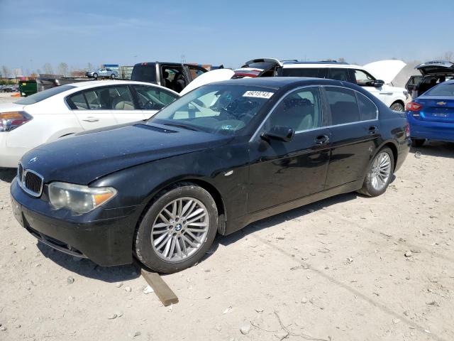BMW 745 I 2004 with VIN WBAGL63484DP70658 - Photo from auction