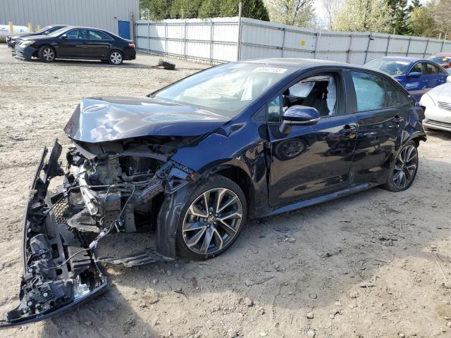 TOYOTA COROLLA SE 2021 with VIN 5YFS4MCEXMP066840 - Photo from auction