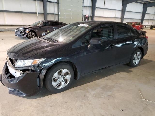 HONDA CIVIC LX 2014 with VIN 2HGFB2F53EH526730 - Photo from auction