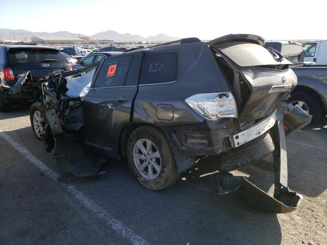 Photo 2 from auction – 2013 TOYOTA HIGHLANDER with VIN 5TDZK3EH7DS108667