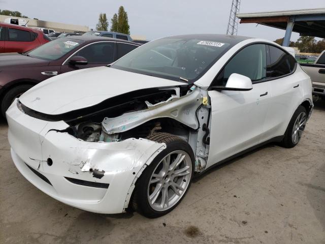 TESLA MODEL Y 2021 с VIN 5YJYGDEE4MF083272 - Фото с аукциона