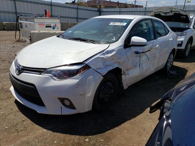 TOYOTA COROLLA L 2016 with VIN 2T1BURHE1GC743896 - Photo from auction