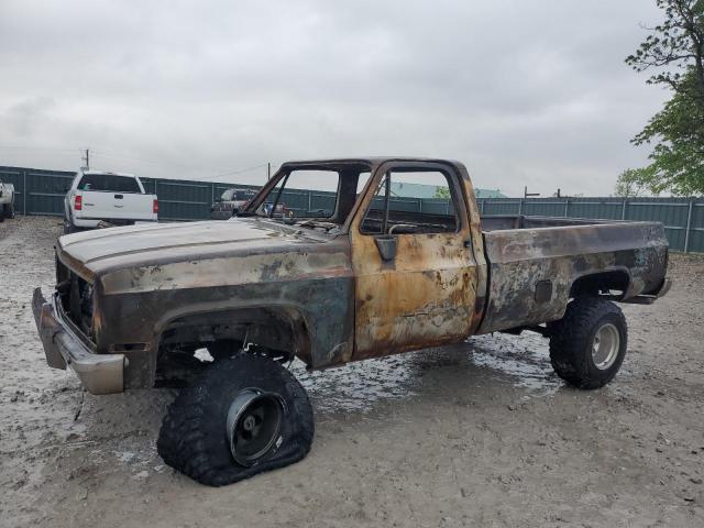CHEVROLET K10 1983 with VIN 1GCEK14H3DS116860 - Photo from auction