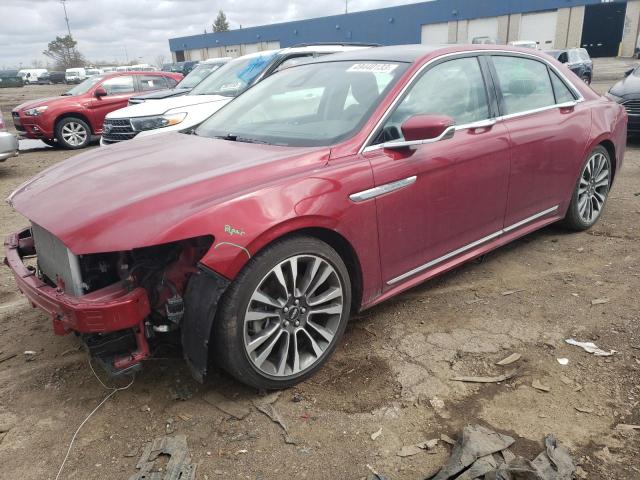 LINCOLN CONTINENTA 2018 with VIN 1LN6L9TK5J5614996 - Photo from auction