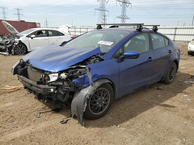 KIA FORTE LX 2017 with VIN 3KPFK4A72HE104645 - Photo from auction