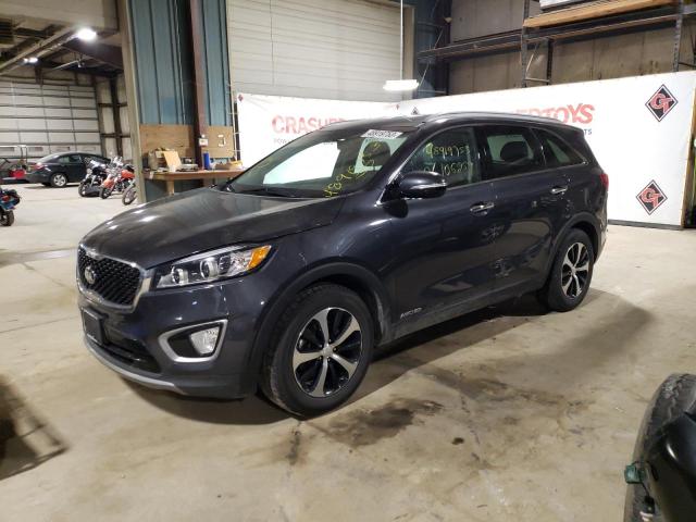 KIA SORENTO EX 2017 with VIN 5XYPHDA57HG204342 - Photo from auction
