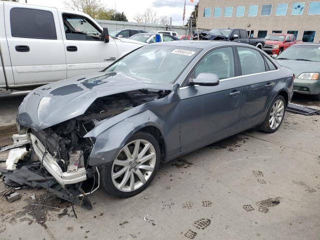 AUDI A4 PREMIUM 2013 with VIN WAUFFAFL9DN016767 - Photo from auction
