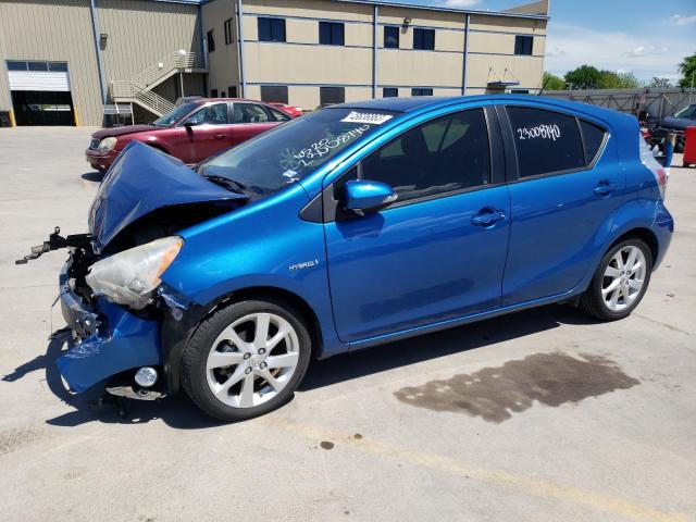 TOYOTA PRIUS C 2012 with VIN JTDKDTB34C1500344 - Photo from auction
