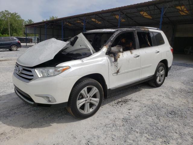 TOYOTA HIGHLANDER 2013 with VIN 5TDYK3EH7DS090943 - Photo from auction