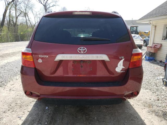 Photo 6 from auction – 2008 TOYOTA HIGHLANDER with VIN JTEES41A582100606
