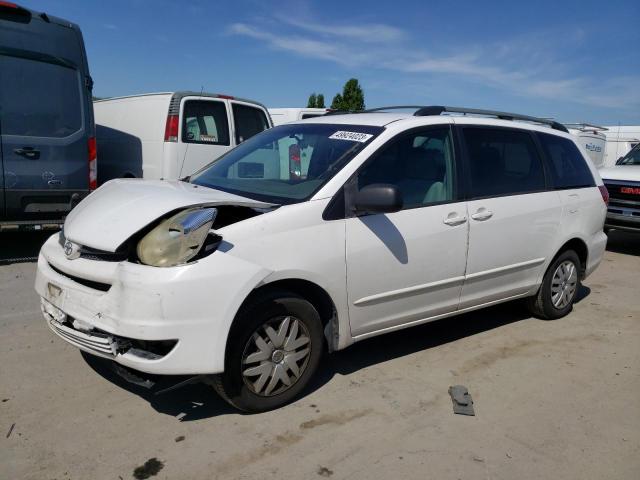 TOYOTA SIENNA CE 2005 with VIN 5TDZA23C05S344101 - Photo from auction