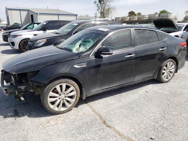 KIA OPTIMA SX 2016 with VIN 5XXGW4L25GG016589 - Photo from auction