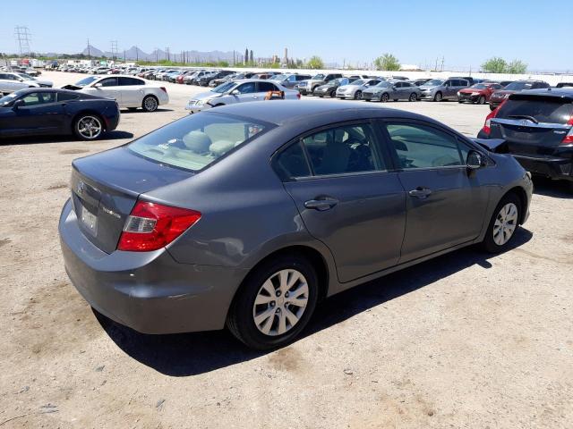 Photo 3 from auction – 2012 HONDA CIVIC LX with VIN 19XFB2F57CE346240