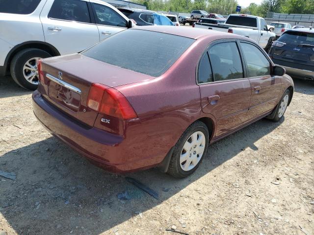 Photo 3 from auction – 2002 HONDA CIVIC EX with VIN 1HGES26772L011225