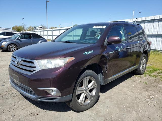 TOYOTA HIGHLANDER 2013 with VIN 5TDDK3EH5DS276897 - Photo from auction