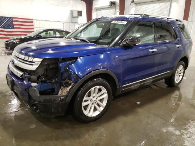 FORD EXPLORER X 2014 with VIN 1FM5K8D82EGC58206 - Photo from auction