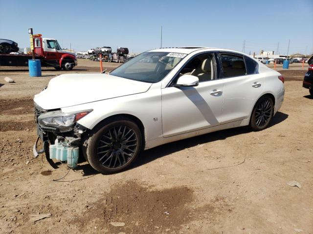 INFINITI Q50 BASE 2014 with VIN JN1BV7AP6EM683341 - Photo from auction