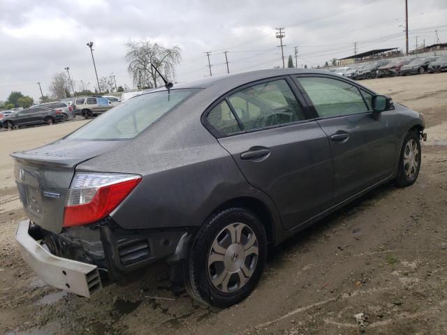 Photo 3 from auction – 2012 HONDA CIVIC HYBR with VIN JHMFB4F26CS010687