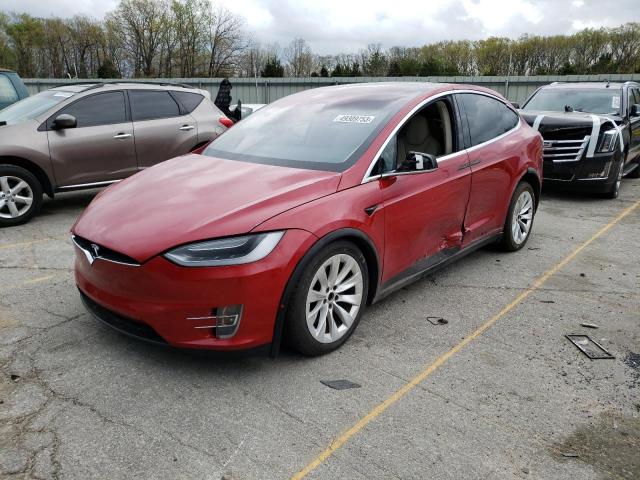 TESLA MODEL X 2018 with VIN 5YJXCAE24JF088320 - Photo from auction