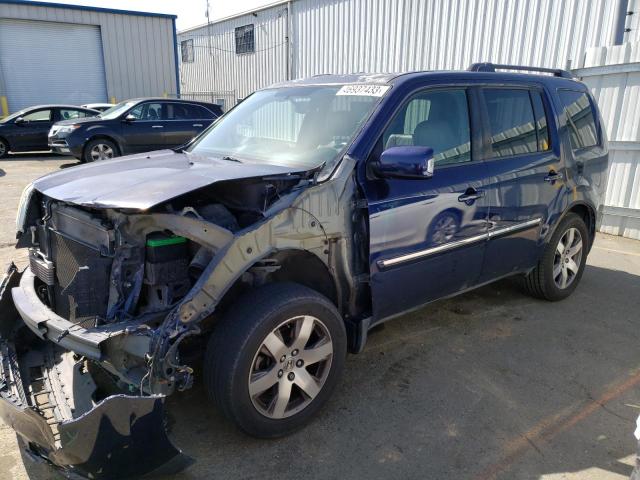 HONDA PILOT TOUR 2013 with VIN 5FNYF4H95DB043199 - Photo from auction